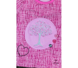 Stickdatei - Baum Herzchen Lebensbaum